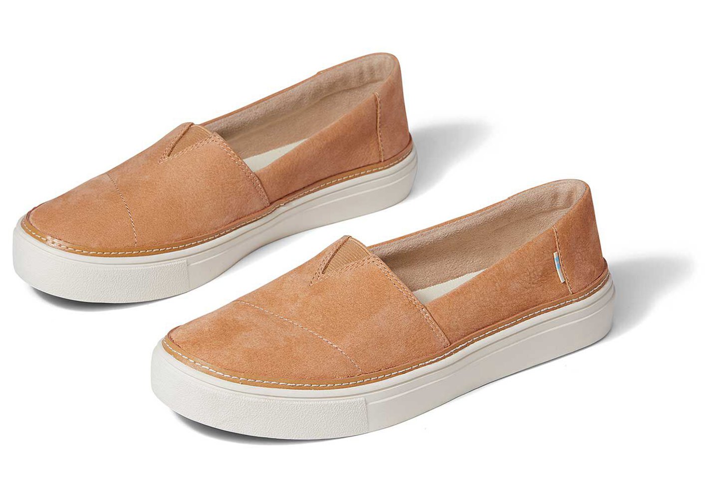 Toms Parker Slip On Orange - Womens - 89254-UYSC